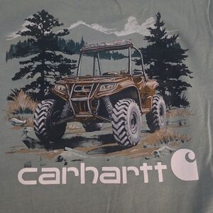Carhartt Olive Off-Road Graphic Tee